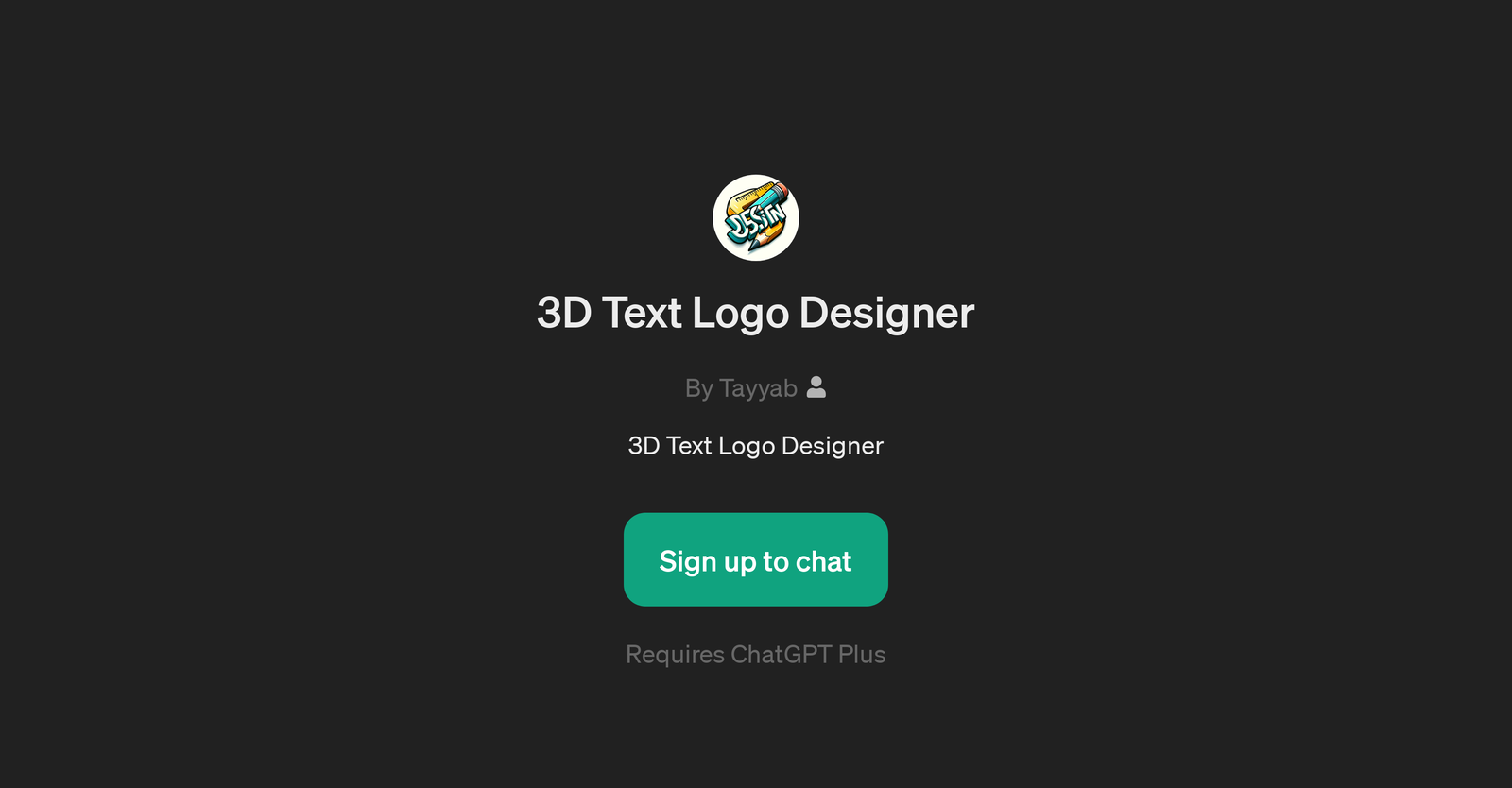 3D Text Logo Designer-thumb