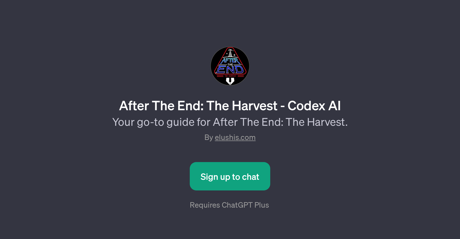 After The End: The Harvest - Codex AI