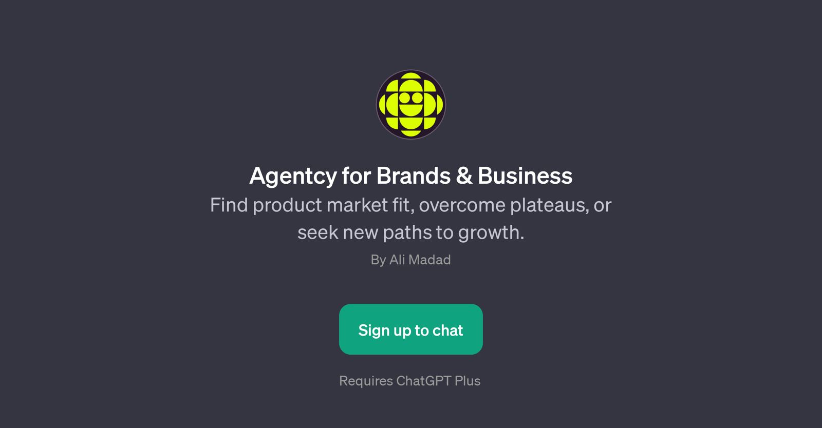 Agentcy for Brands & Business GPT