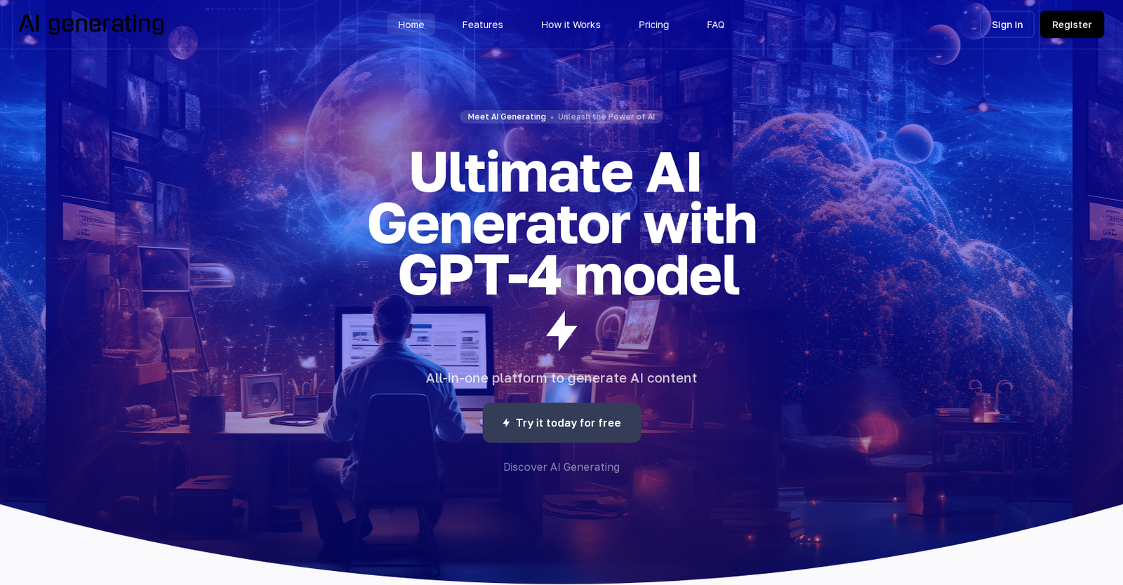 AI Generating Online