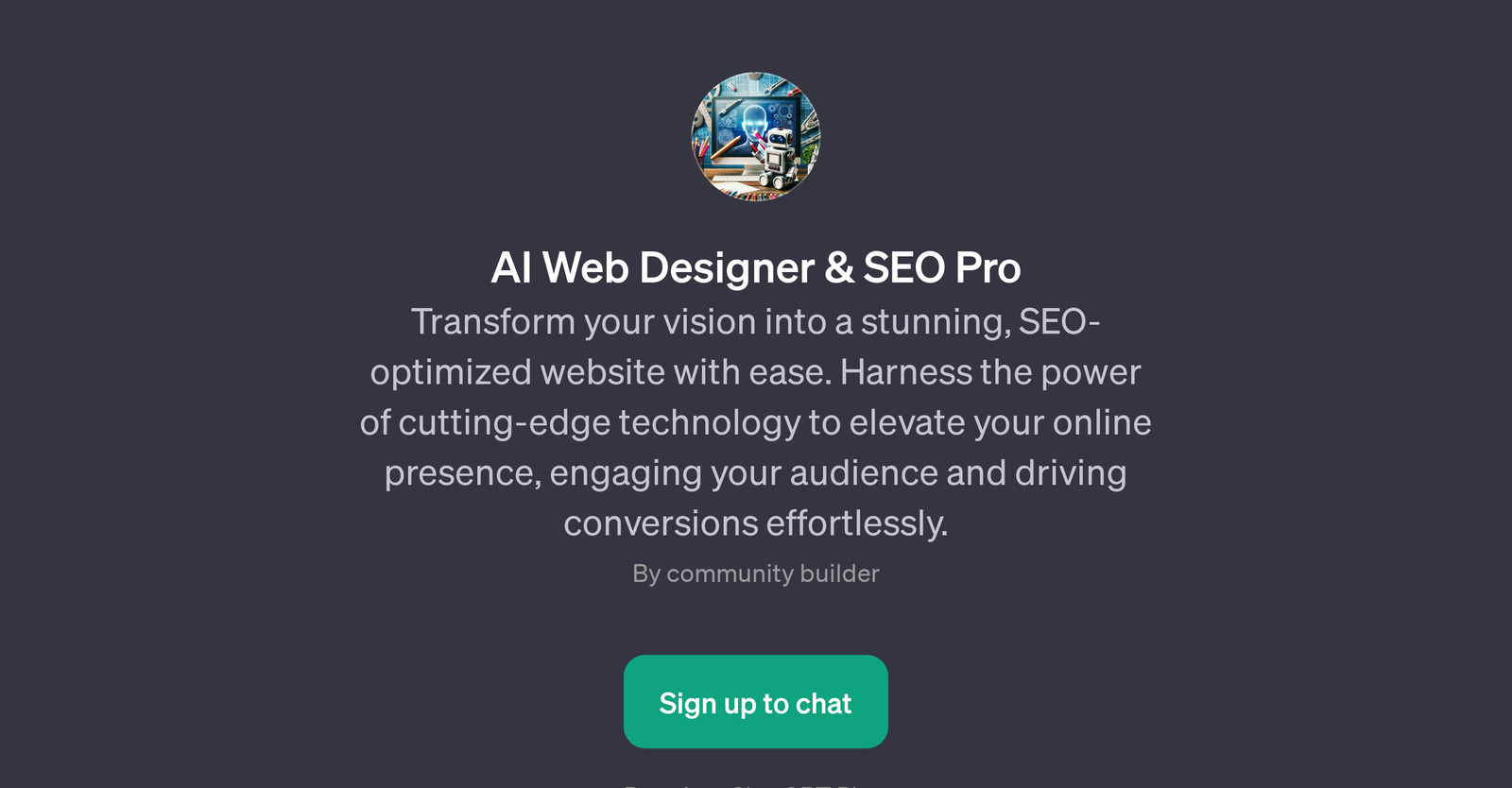 AI Web Designer & SEO Pro