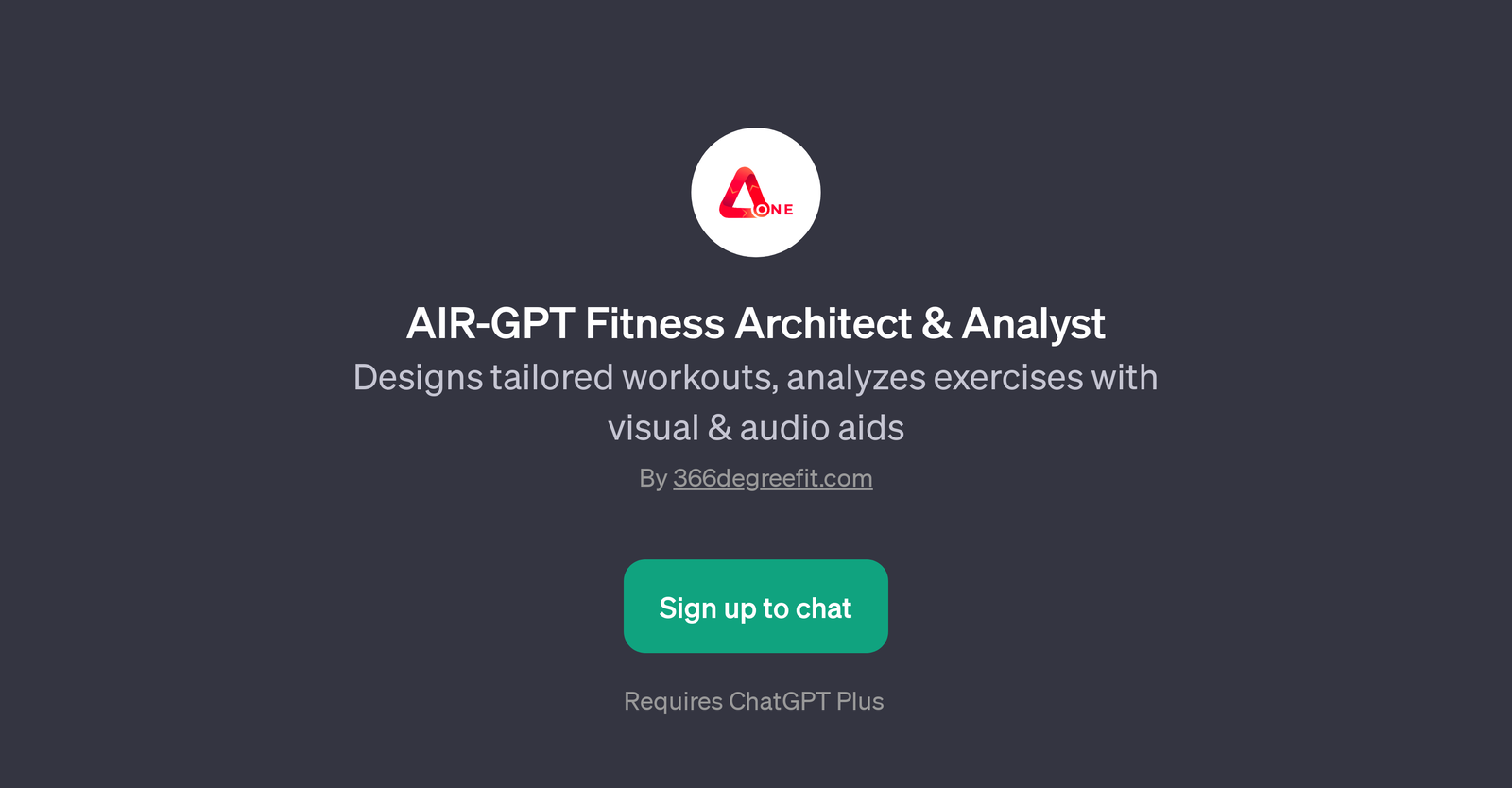 AIR-GPT Fitness Architect & Analyst