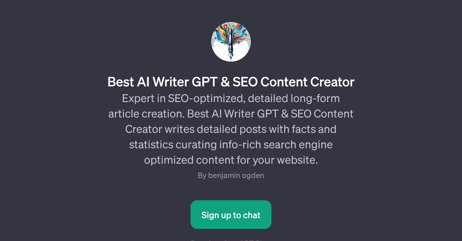 Best AI Writer GPT & SEO Content Creator-thumb