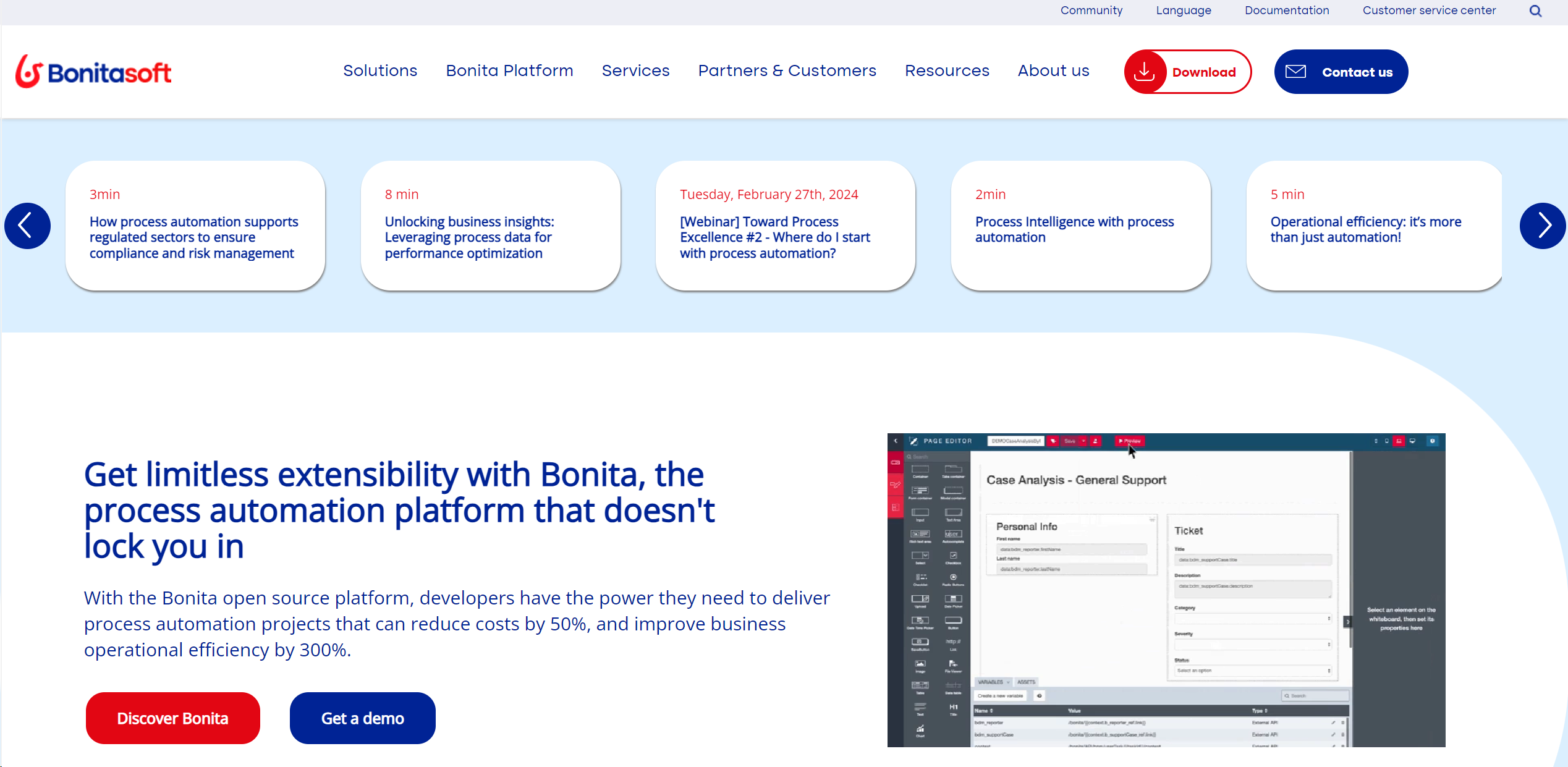 Bonitasoft featured