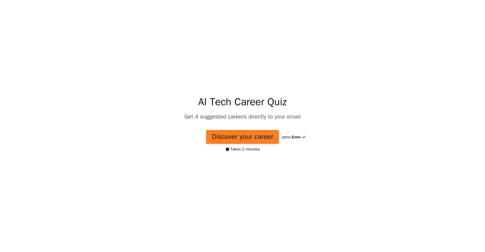 Career Quiz