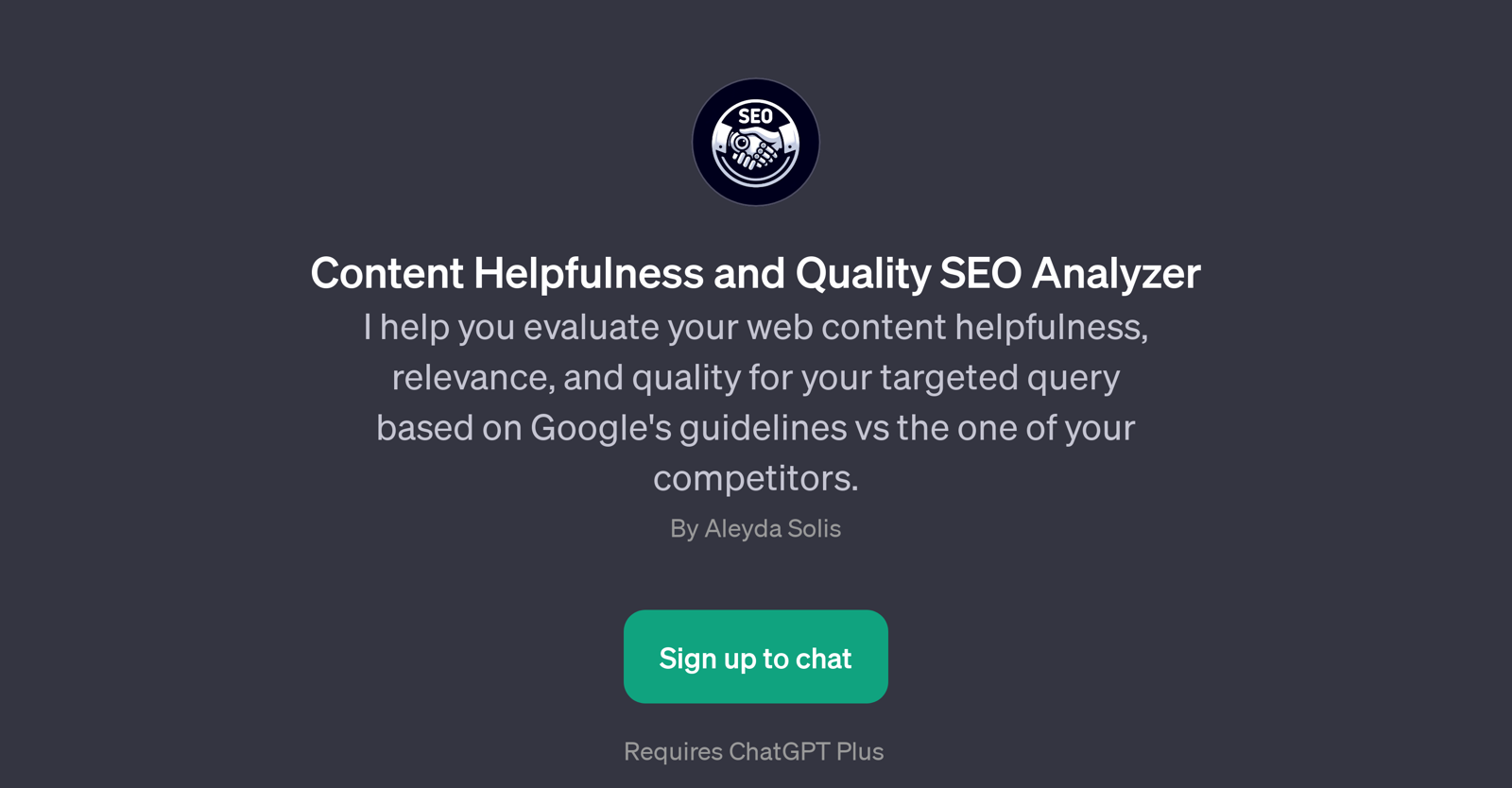 Content Helpfulness and Quality SEO Analyzer