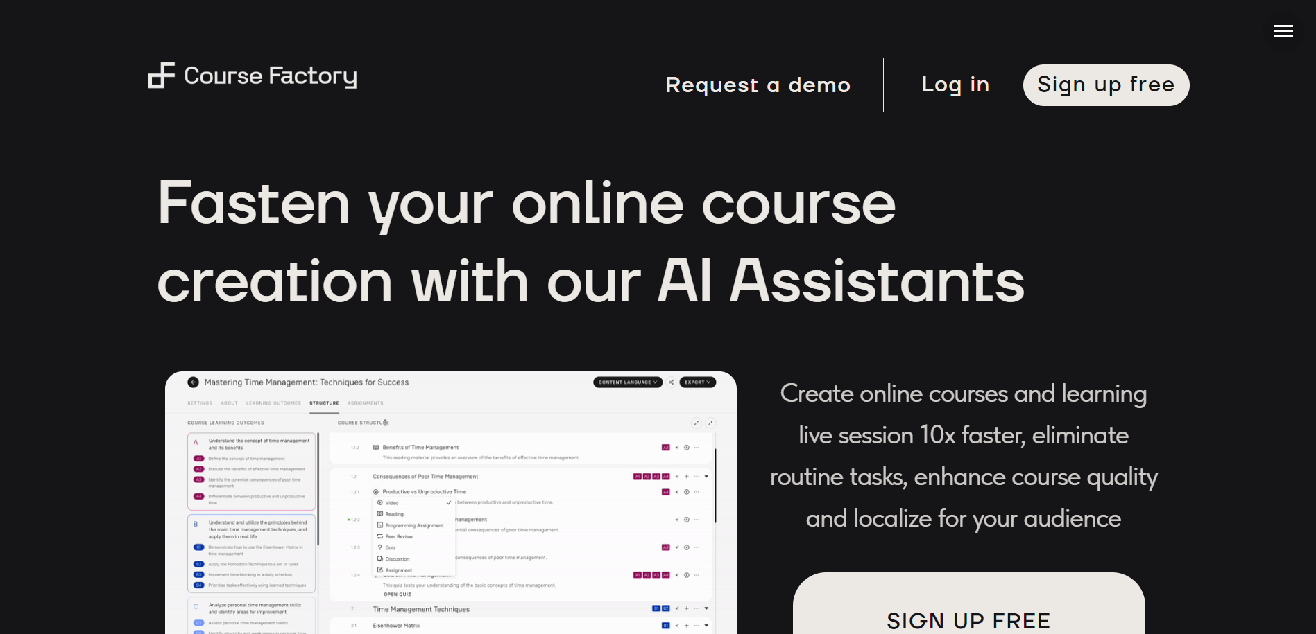 CourseFactory AI featured