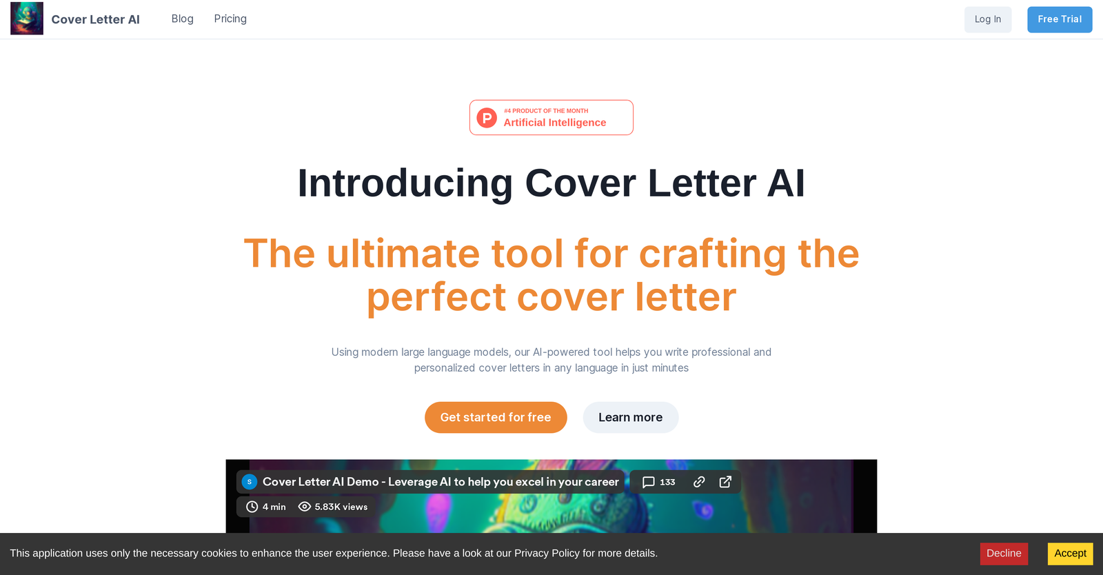 Cover Letter AI