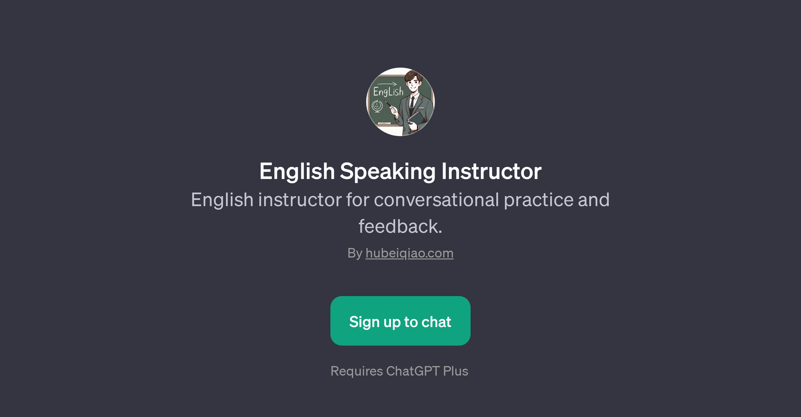 English Speaking Instructor