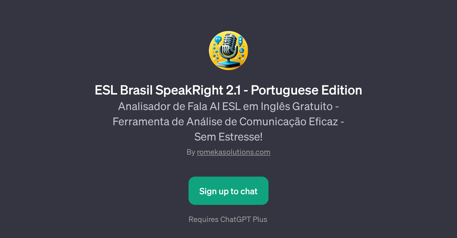 ESL Brasil SpeakRight 2.1 - Portuguese Edition