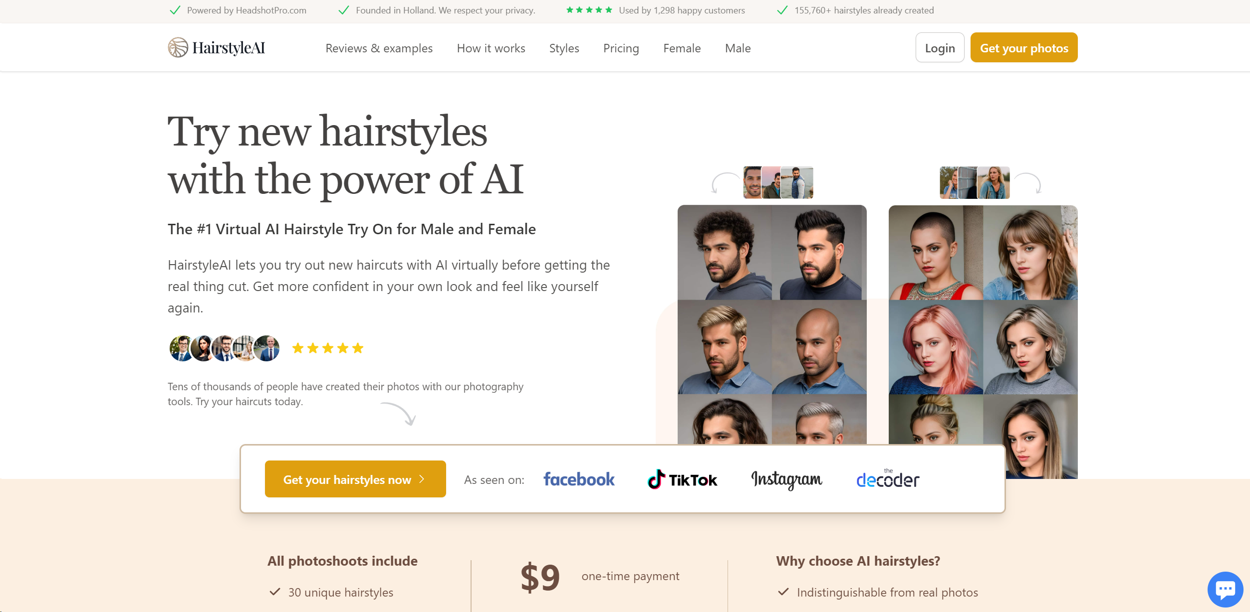 HairstyleAI featured