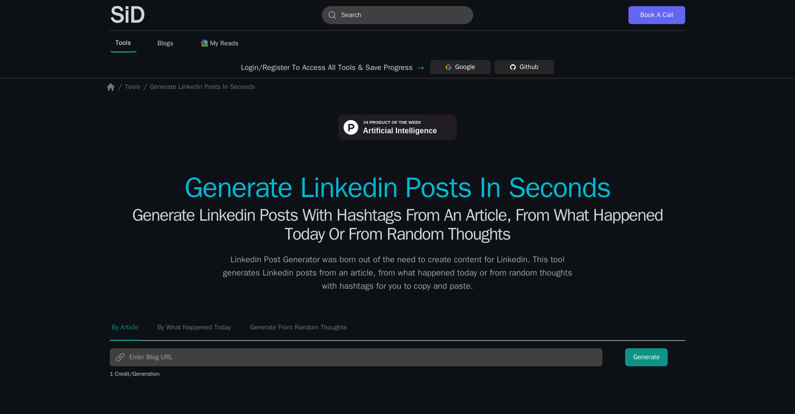 Linkedin Posts Generator-thumb