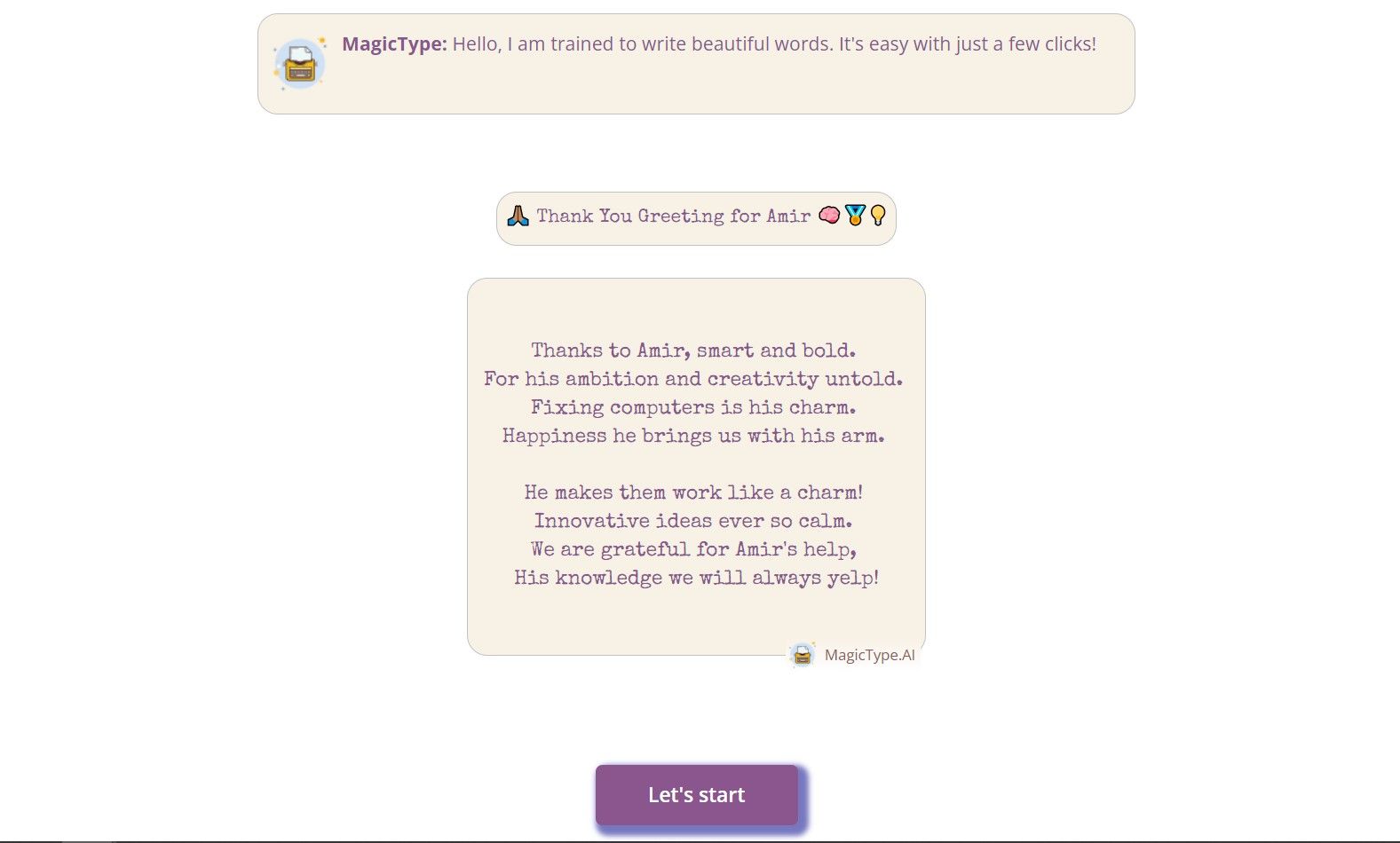 Magic Type AI featured