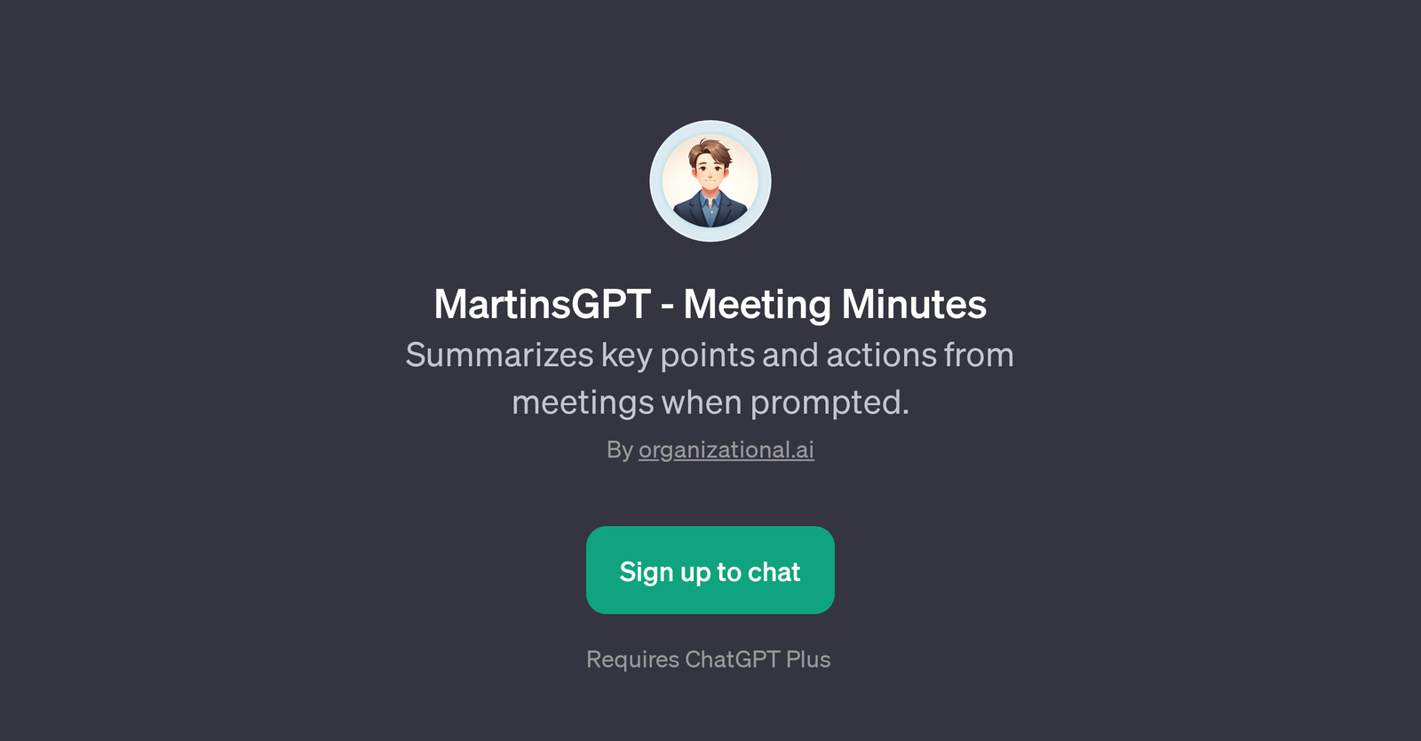 MartinsGPT - Meeting Minutes