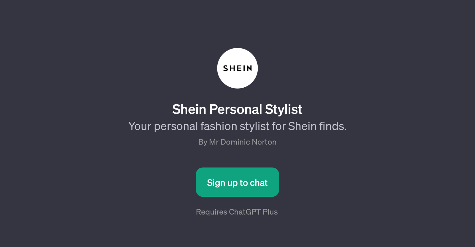 Shein Personal Stylist