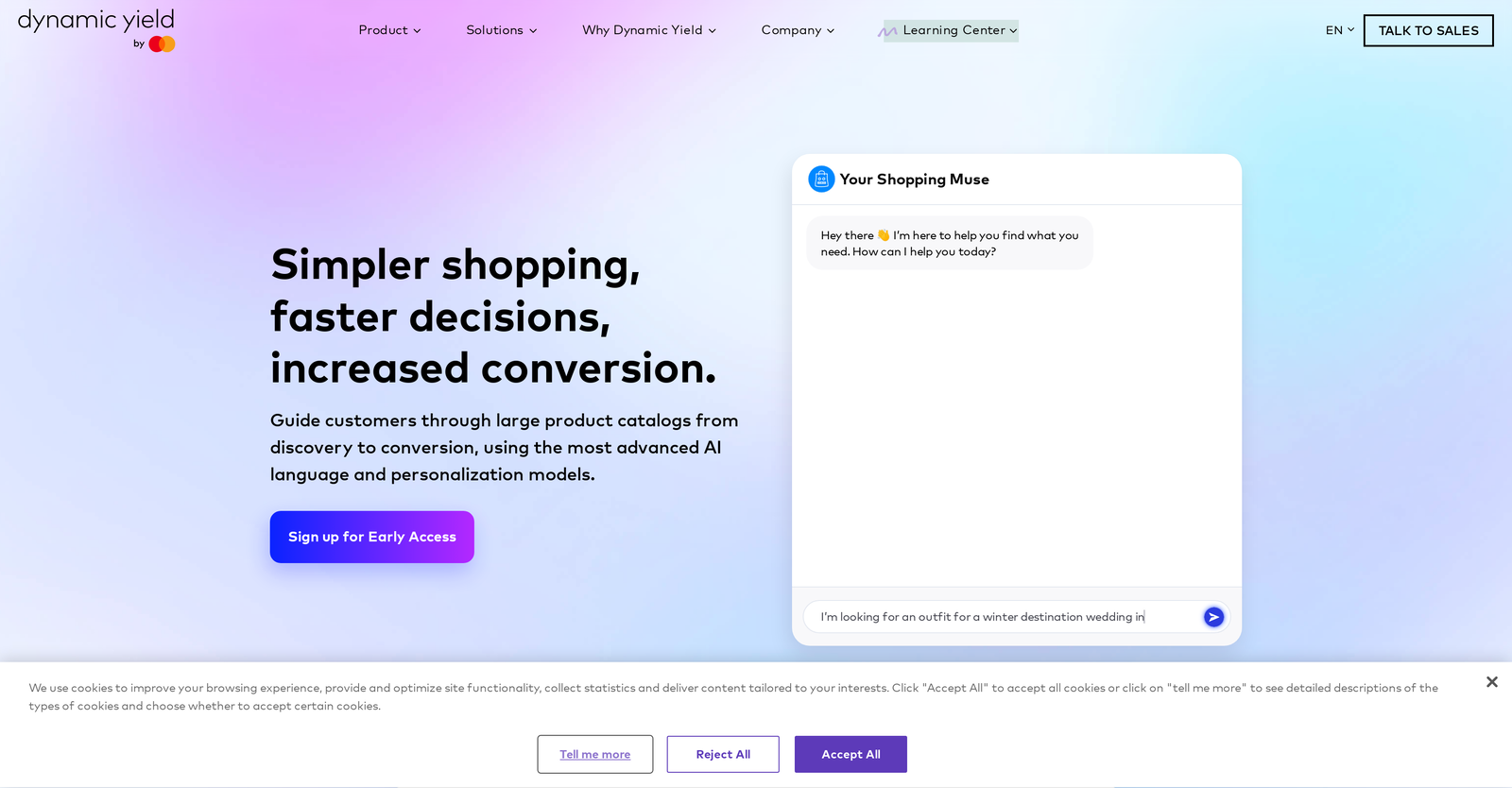 Shopping Muse by Dynamic Yield
