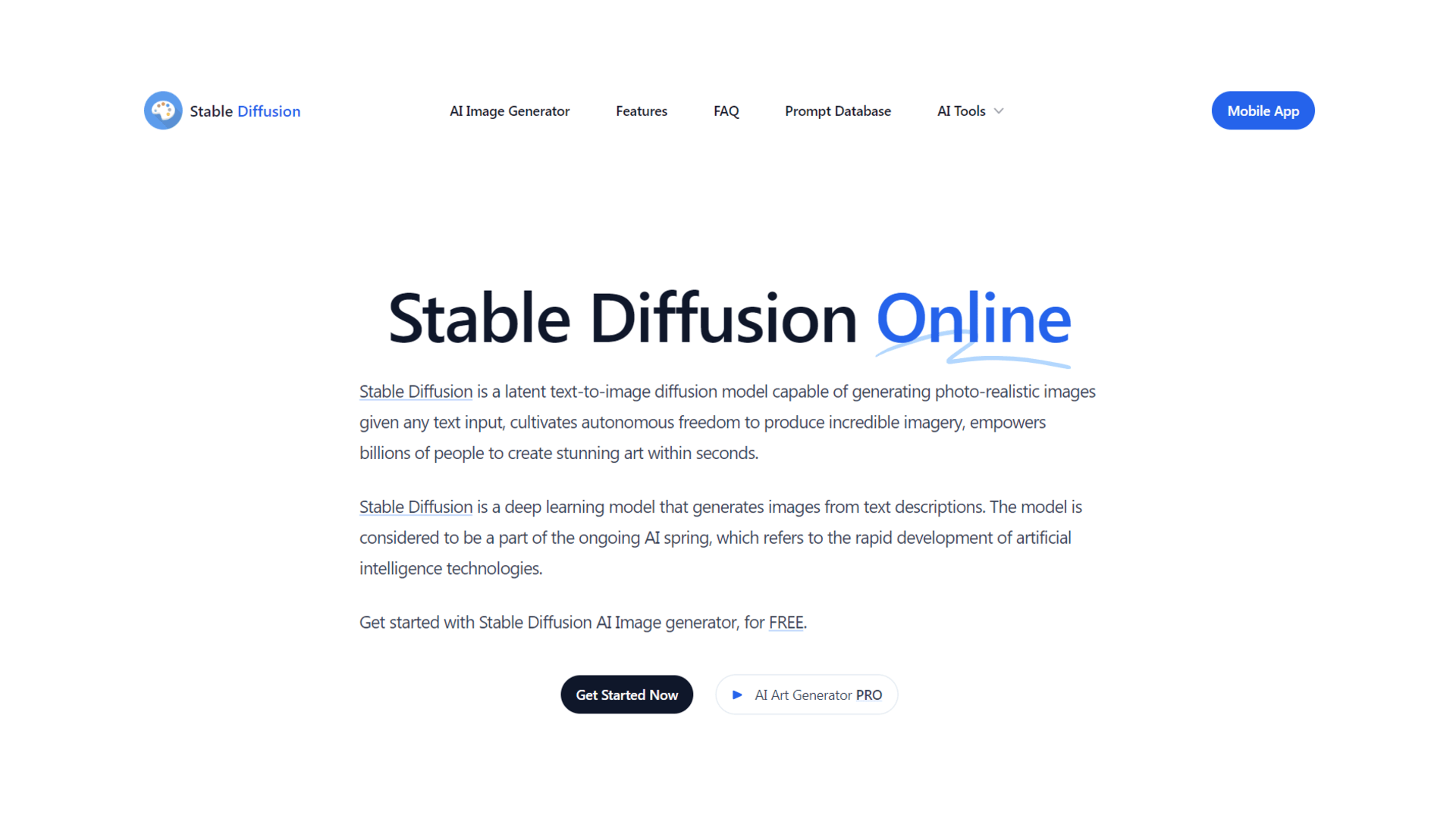 Stable Diffusion Web featured