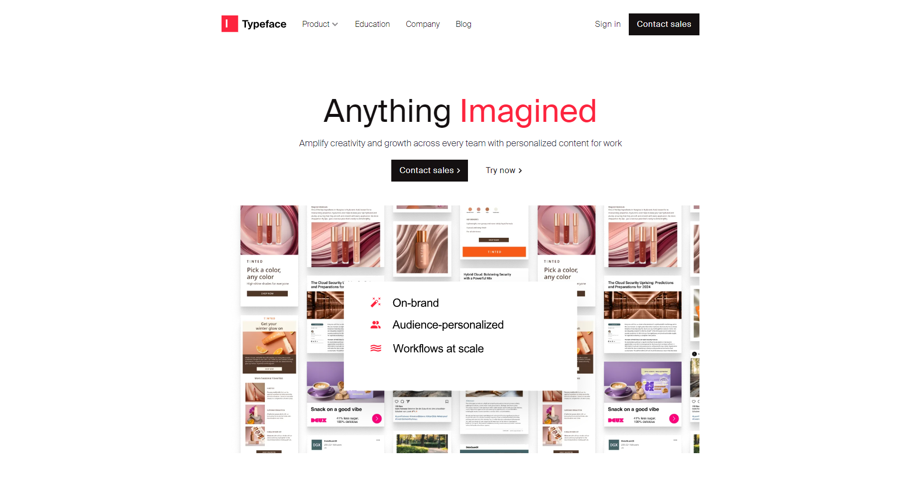 Typeface featured