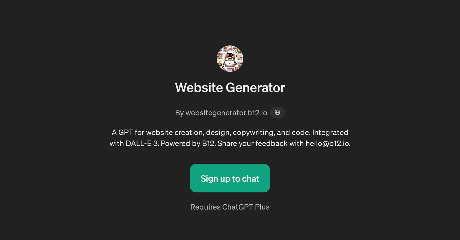 Website Generator